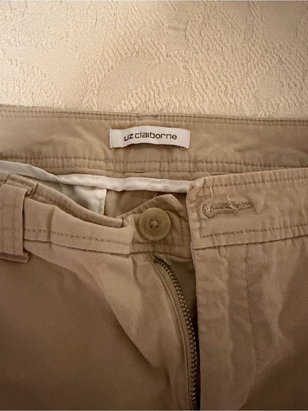 Liz Claiborne Men's Khaki Chino Pants